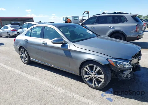 2015 Mercedes-Benz C 300 Luxury/Sport from USA, damaged, VIN 55SWF4JB5FU085460